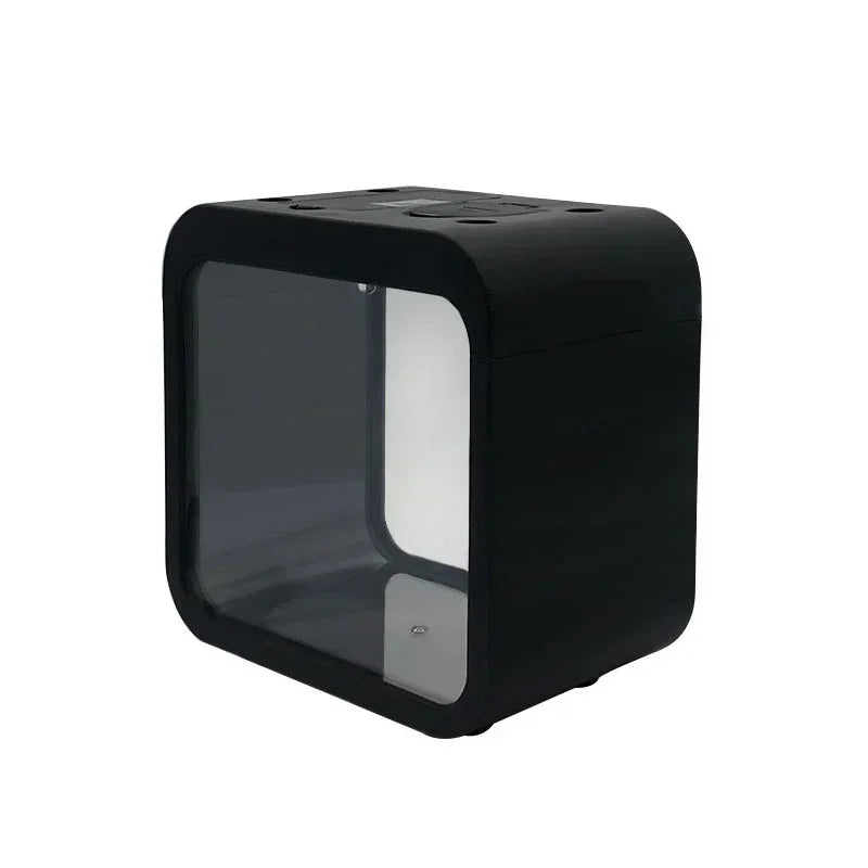 Creative Aquarium LED Decoration Small Aquarium Fish Tank Betta Transparent Fish Tank LED Light Goldfish Small Fish Tank