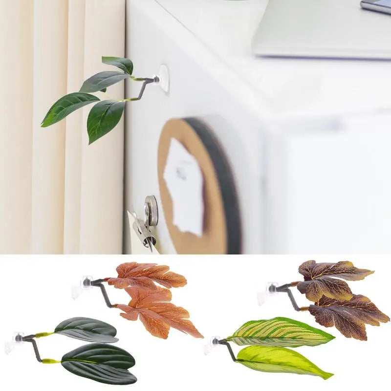 Simulation Betta Leaf Landscape Hammock Fish Rest Spawning Leaf Fish Rest Bed Artificial Plant Fish Bed for Aquarium Fish Tank