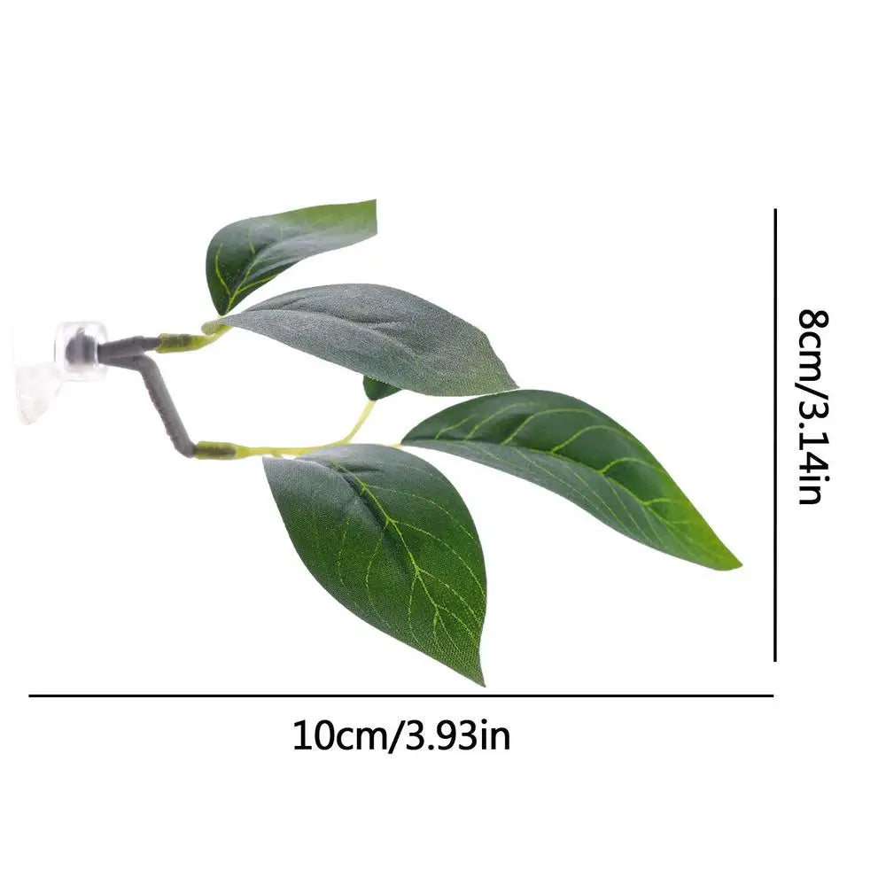Simulation Betta Leaf Landscape Hammock Fish Rest Spawning Leaf Fish Rest Bed Artificial Plant Fish Bed for Aquarium Fish Tank