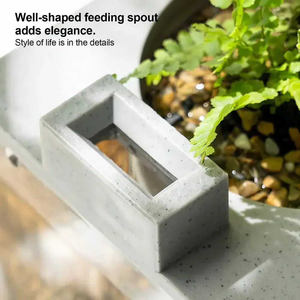Small Aquarium Creative Imitation Stone Landscaping Fish Tank with Filter Silent Water Pump Home Aquarium Supplies Accessories