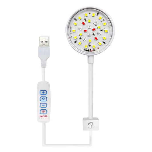 USB Small Fish Tank Light Dimmable LED Fish Tank Clip Lamp Fish Lamp for Fish Tank