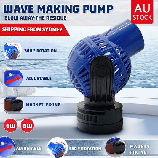 JVP130/131 Aquarium Wave Maker Wavemaker Water Pump for Fish Tank Marine Reef AU