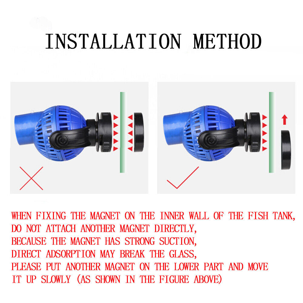 JVP130/131 Aquarium Wave Maker Wavemaker Water Pump for Fish Tank Marine Reef AU
